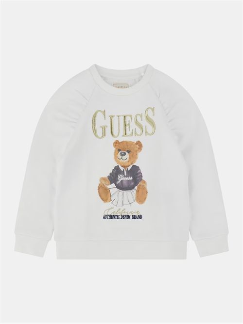 sweatshirt girl white GUESS | K5RQ04KAD74/G011